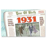 Leanin Tree Year of Birth Cards - Centerville C&J Connection, Inc.