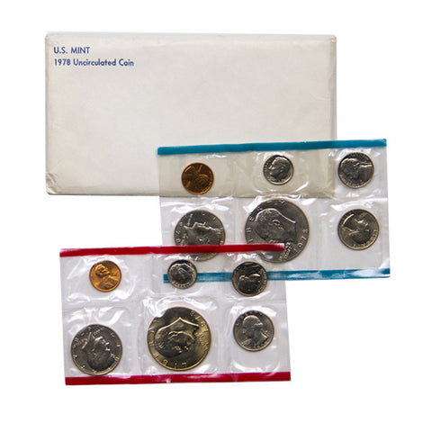 1978 Uncirculated Coin Set - Centerville C&J Connection, Inc.