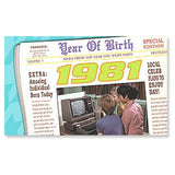 Leanin Tree Year of Birth Cards - Centerville C&J Connection, Inc.