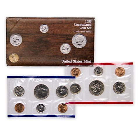 1985 Uncirculated Coin Set - Centerville C&J Connection, Inc.