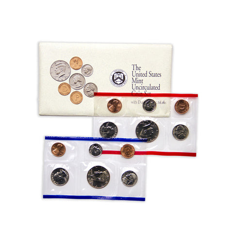 1992 Uncirculated Coin Set - Centerville C&J Connection, Inc.