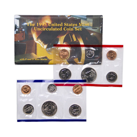 1995 Uncirculated Coin Set - Centerville C&J Connection, Inc.