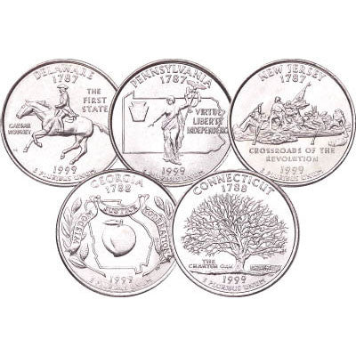1999 Statehood Quarters - Centerville C&J Connection, Inc.