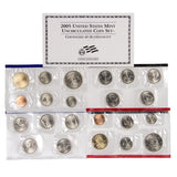 2005 Uncirculated Coin Set (22 Coins) - Centerville C&J Connection, Inc.