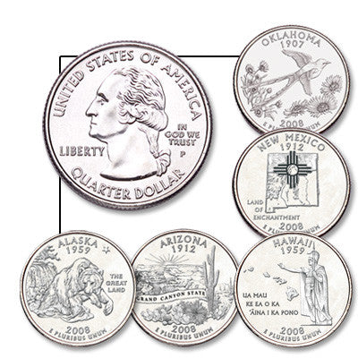 2008 Statehood Quarters - Centerville C&J Connection, Inc.