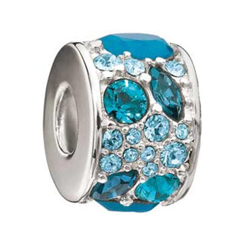 Cabaret Collection Mosaic - Blue - Chamilia Bead - Centerville C&J Connection, Inc.