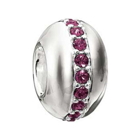 Amethyst Wink Swarovski Crystal Bead - Chamilia - Centerville C&J Connection, Inc.