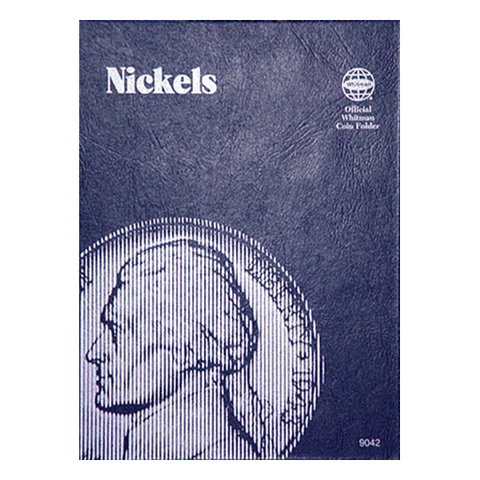 Plain Nickel Whitman Coin Folder - Centerville C&J Connection, Inc.