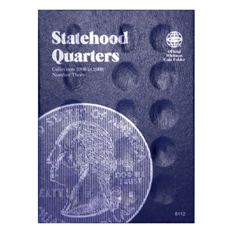Statehood Folder No. 3 2006-2009 Whitman Coin Folder - Centerville C&J Connection, Inc.
