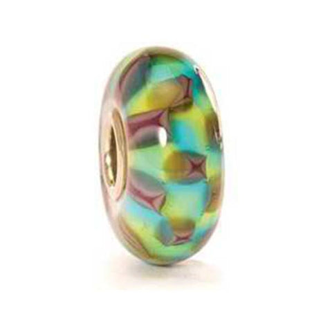 Turquoise Purple Chess - Trollbeads Glass Bead - Centerville C&J Connection, Inc.