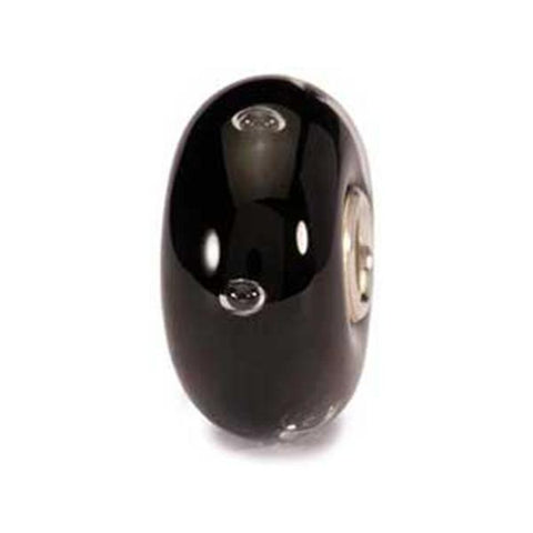 Black Bubbles - Trolbeads Glass Bead - Centerville C&J Connection, Inc.