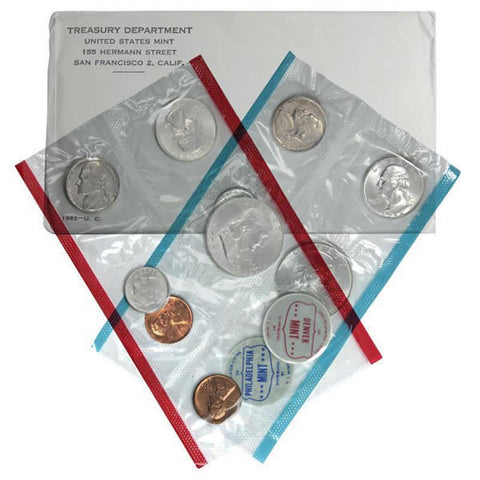 1962 Uncirculated Coin Set - Centerville C&J Connection, Inc.