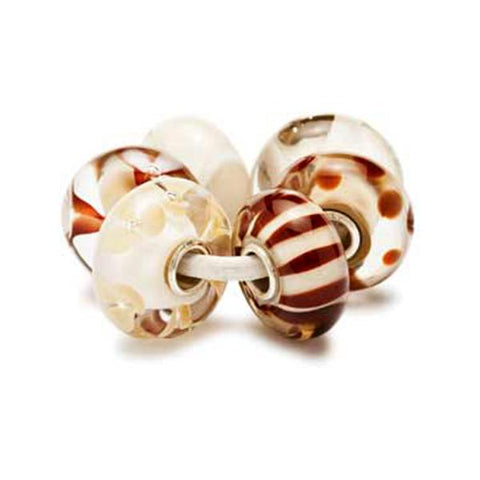 Chocolate Cream Kit - Trollbeads Glass Beads - Centerville C&J Connection, Inc.