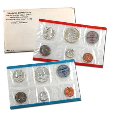 1963 Uncirculated Coin Set - Centerville C&J Connection, Inc.
