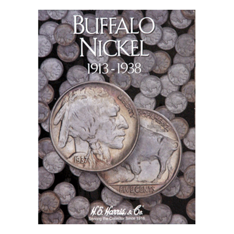 Buffalo, 1913 - 1938 H.E. Harris Coin Folder - Centerville C&J Connection, Inc.