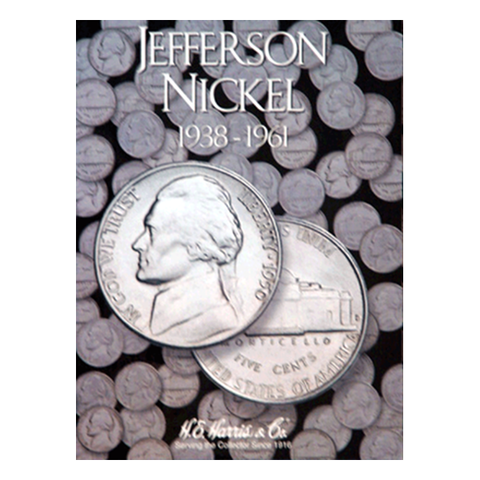 Jefferson, Part One, 1938 - 1961 H.E. Harris Coin Folder - Centerville C&J Connection, Inc.