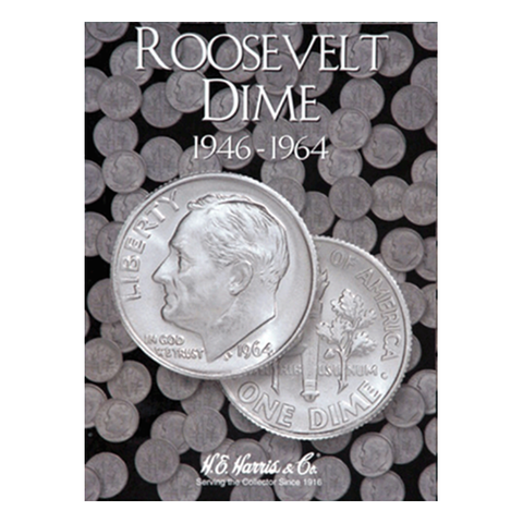 Roosevelt, Part One, 1946 - 1964 H.E. Harris Coin Folder - Centerville C&J Connection, Inc.