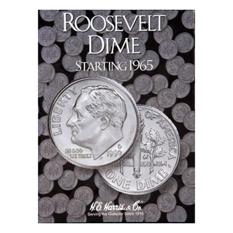 Roosevelt, Part Two, 1965 - 1999 H.E. Harris Coin Folder - Centerville C&J Connection, Inc.