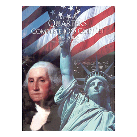 State Quarter 100 Coin Folder 1999-2009 H.E. Harris Coin Folder - Centerville C&J Connection, Inc.