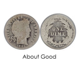Barber Dime 1900-1909 - Centerville C&J Connection, Inc.