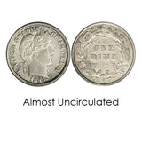 Barber Dime 1900-1909 - Centerville C&J Connection, Inc.