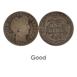 Barber Dime 1900-1909 - Centerville C&J Connection, Inc.