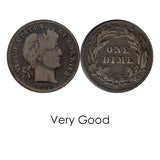 Barber Dime 1900-1909 - Centerville C&J Connection, Inc.