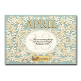 April BIRTHVERSE Bible Birthday Greeting Card - Centerville C&J Connection, Inc.