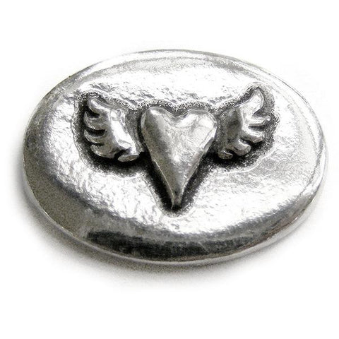 Heartwing / Follow your heart - Basic Spirit Pocket Token - Centerville C&J Connection, Inc.