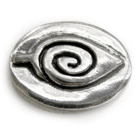 Basic Spirit Spiral Leaf / Live Simply Pocket Token - Centerville C&J Connection, Inc.