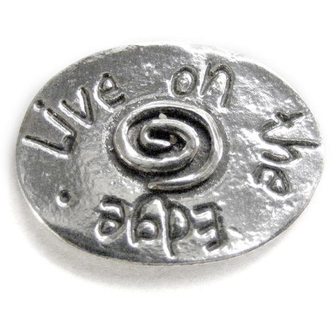 Basic Spirit Spiral / Live on the Edge Pocket Token - Centerville C&J Connection, Inc.