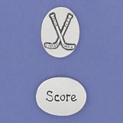 Score / Hockey Sticks - Basic Spirit Pocket Token - Centerville C&J Connection, Inc.