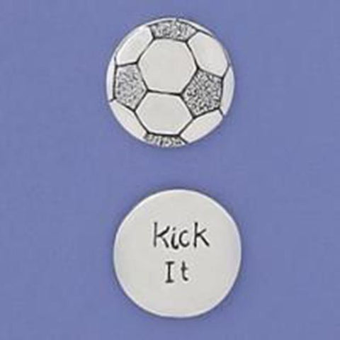 Basic Spirit Kick It/ Soccer Ball Pocket Token - Centerville C&J Connection, Inc.