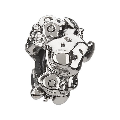 Silver Disney Piglet Flowers Bead - Chamilia - Centerville C&J Connection, Inc.