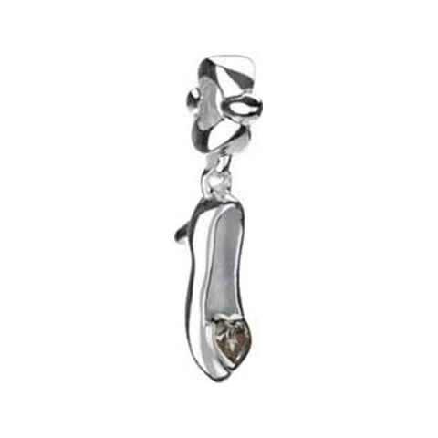 Disney Silver Hanging Cinderella Slipper - Chamilia - Centerville C&J Connection, Inc.
