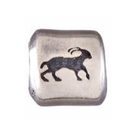 Silver Zodiac Capricorn Bead - Centerville C&J Connection, Inc.