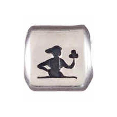 Silver Virgo Zodiac Bead - Centerville C&J Connection, Inc.