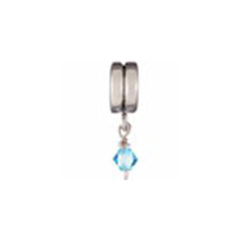 Swarovski March Aquamarine Bead - Chamilia - Centerville C&J Connection, Inc.