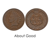 Indian Head Cent 1890-1899 - Centerville C&J Connection, Inc.