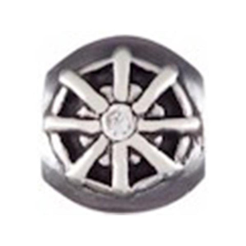 Silver CZ Spider Web Bead - Chamilia - Centerville C&J Connection, Inc.
