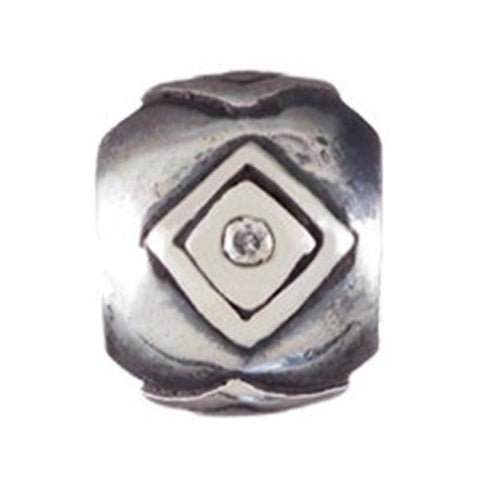 Silver Diamond CZ Bead - Chamilia - Centerville C&J Connection, Inc.