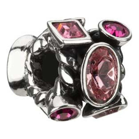 Silver Marquis Pink Swarovski Bead - Chamilia - Centerville C&J Connection, Inc.