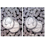 Jefferson Nickel Starter Collection Kit, Part One, H.E. Harris Folder, Ten Old Jefferson Nickels, Magnifier & Checklist - Centerville C&J Connection, Inc.