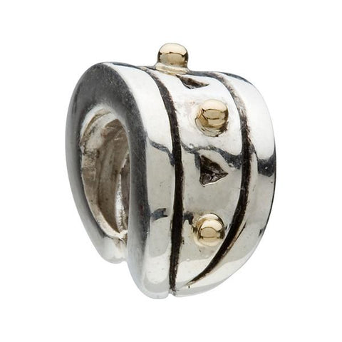 Silver & 14K Gold Dots CZ Bead - Chamilia - Centerville C&J Connection, Inc.