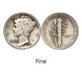 Mercury Dime - Winged Liberty Head - 1920 - 1929 - Centerville C&J Connection, Inc.