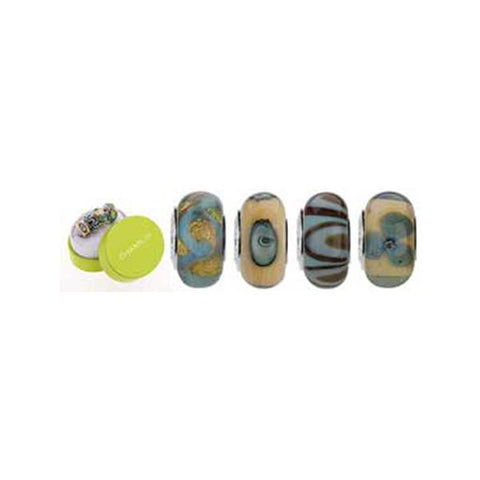 Murano Glass Ocean Sands Bead Set - Chamilia - Centerville C&J Connection, Inc.