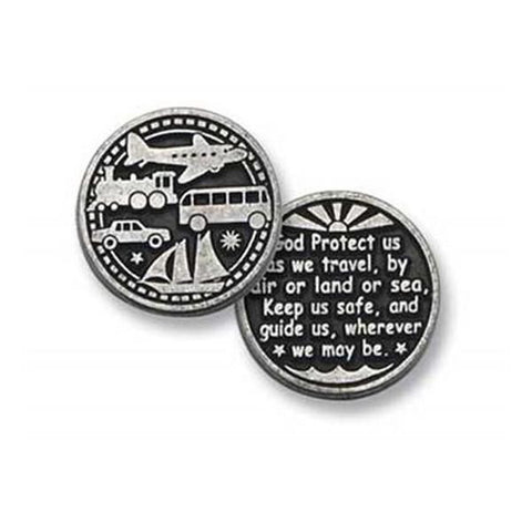 Traveler's Prayer - Cathedral Art Pocket Token - Centerville C&J Connection, Inc.