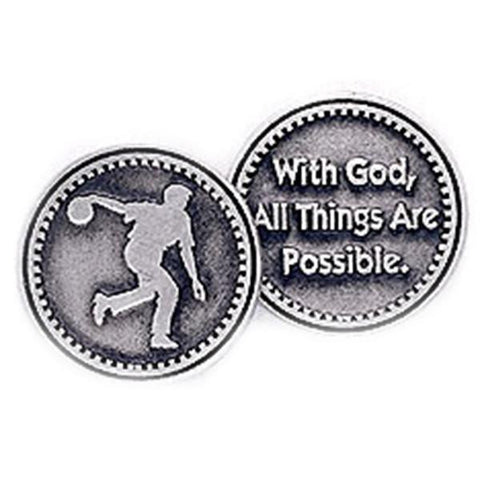 Bowling Pewter Pocket Token PT156 - Centerville C&J Connection, Inc.