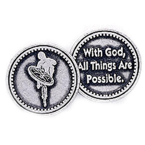 BMX Pewter Pocket Token PT160 - Centerville C&J Connection, Inc.