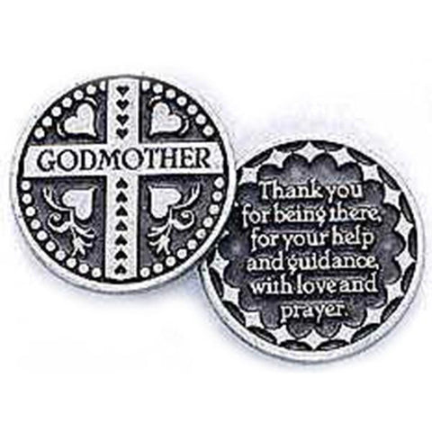 Godmother Pewter Pocket Token PT178 - Centerville C&J Connection, Inc.
